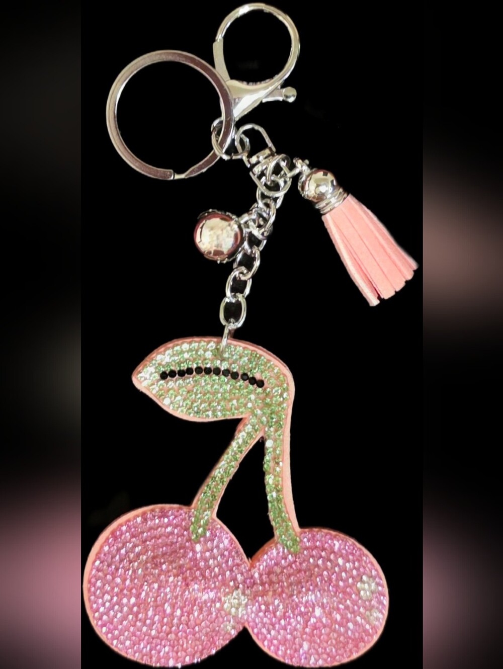 Cherry Keychain/Bag Charm - Picture 2 of 2